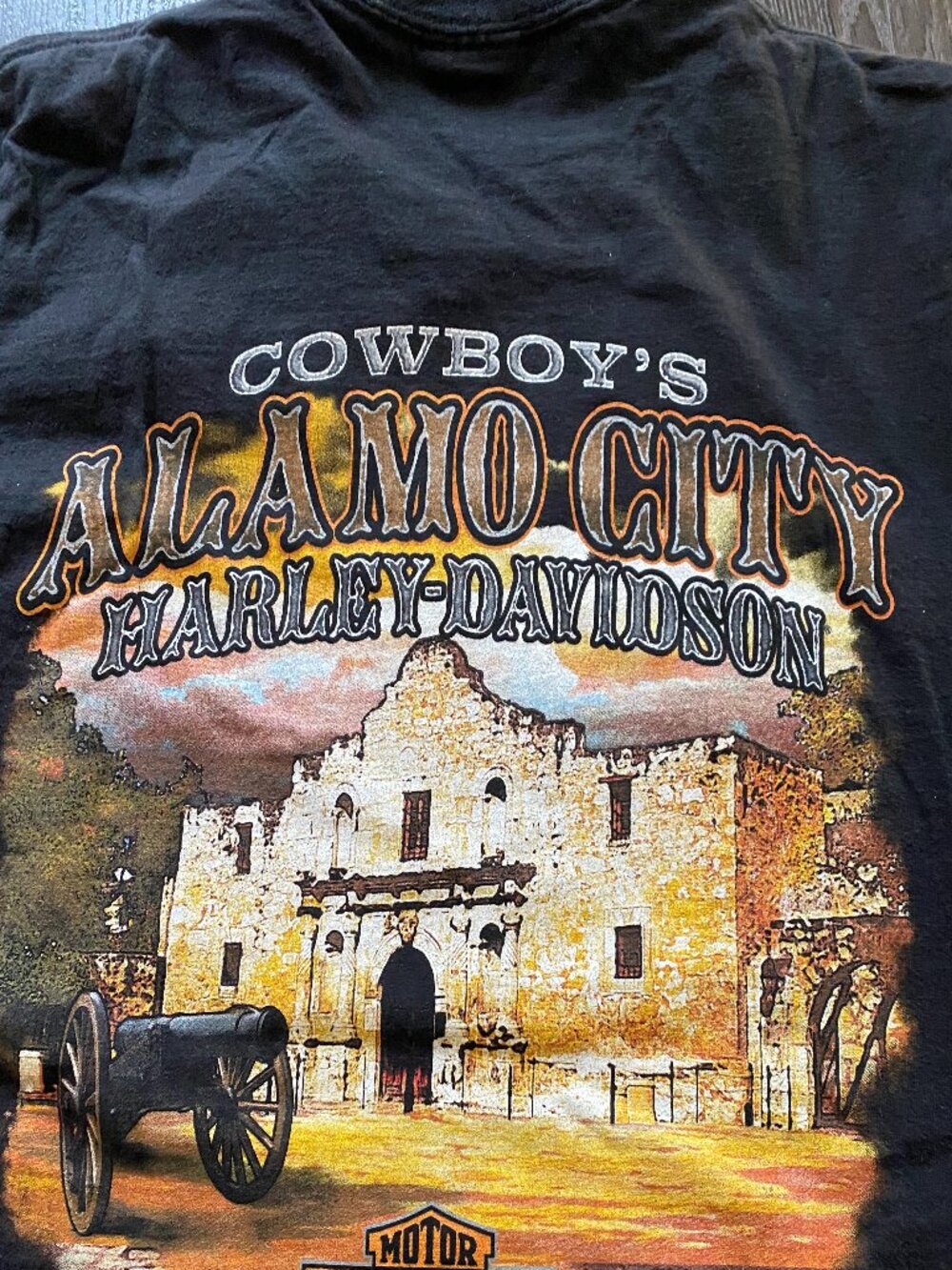 2017 HARLEY DAVIDSON POKER EAGLES ALAMO CITY TEXAS TSHIRT SIZE SMALL PREOWNED - Picture 8 of 10